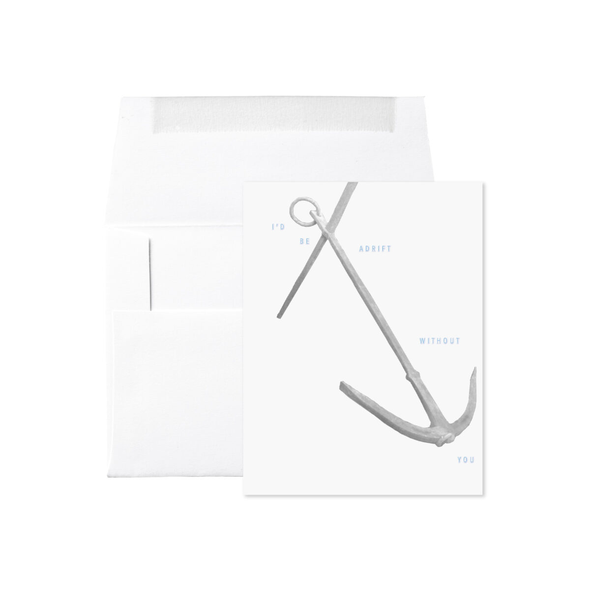 ANCHOR I'D BE ADRIFT WITHOUT YOU CARD
