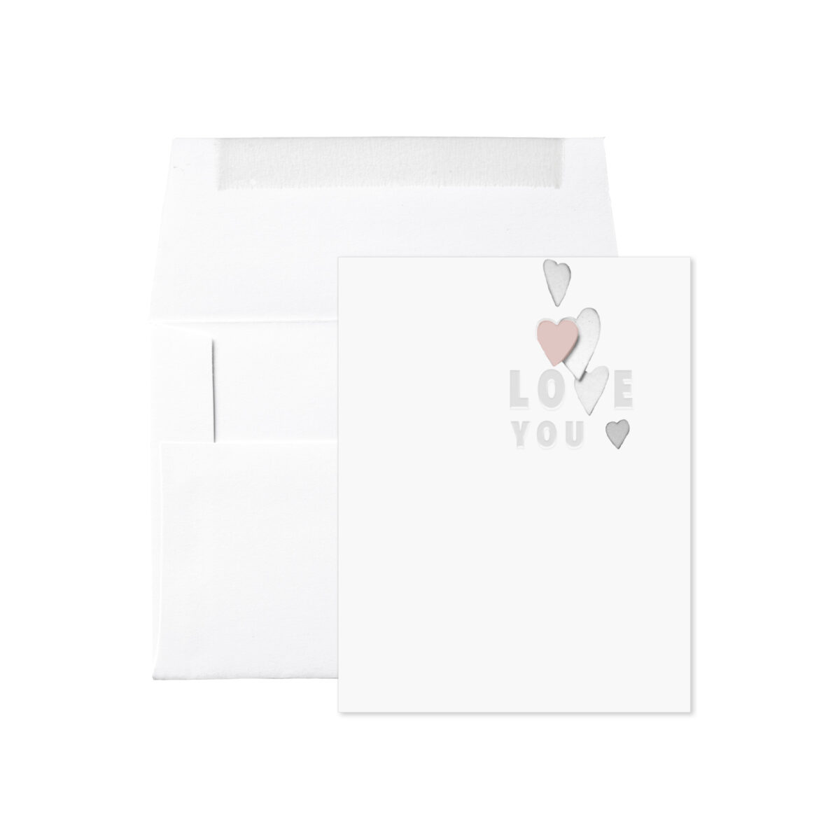 DANCE HEARTS LOVE YOU CARD